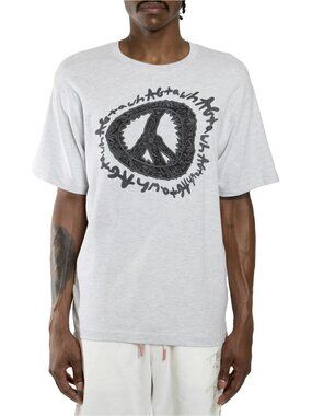 AGtawh Mens Peaceadelic Graphic T-Shirt   NWT